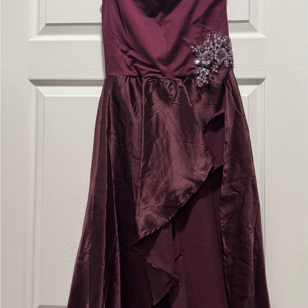 Revolution Burgundy Lyrical Dance costume